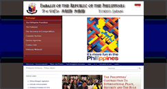 Desktop Screenshot of philembassy.net